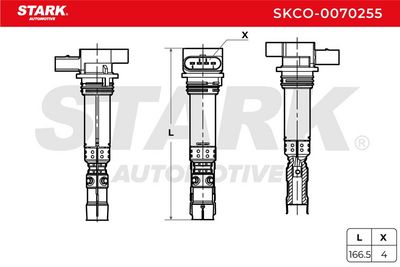 запалителна бобина STARK SKCO-0070255