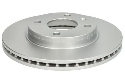 Brake disc Voor Links/Rechts past: OPEL KARL  RENAULT KADJAR 1.0/1.3/1.5D 01.15-