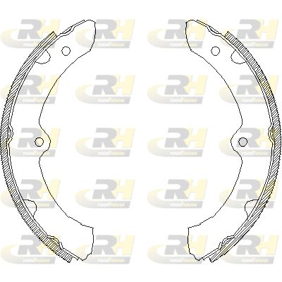 Комплект тормозных колодок ROADHOUSE 4428.00 для TOYOTA LITEACE