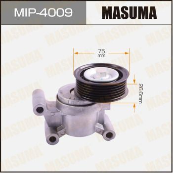 Натяжитель ремня, клиновой зубча MASUMA MIP-4009 для AUSTIN ALLEGRO