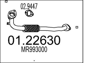 RACORD EVACUARE MTS 0122630