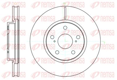 KAWE 61076 10 Тормозные диски  для LEXUS IS II (_E2_) 200d (ALE20_)