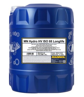 Huile hydraulique MANNOL