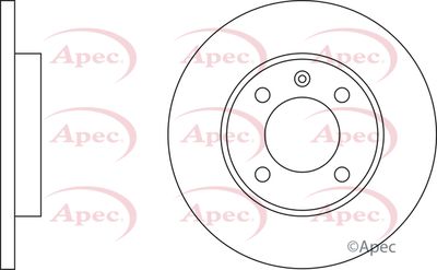 Brake Disc APEC DSK197