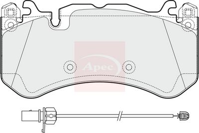APEC Brake Pad Set, disc brake PAD1926