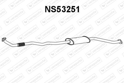 Предглушитель выхлопных газов VENEPORTE NS53251 для NISSAN NP300