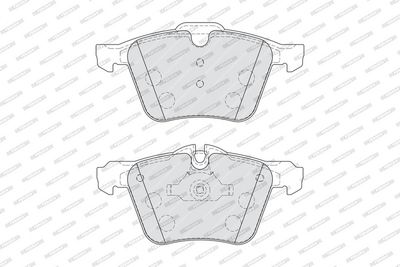 BREMSBELAGSATZ SCHEIBENBREMSE FERODO FDB4108 1