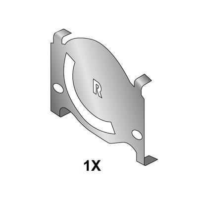 Комплектующие, колодки дискового тормоза RAICAM 12079652 для CHEVROLET CAMARO