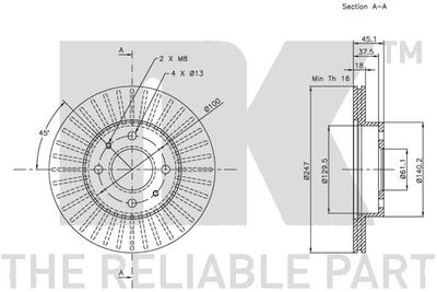 Brake Disc 202245