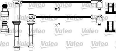 Комплект проводов зажигания VALEO 346455 для MAZDA XEDOS
