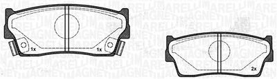 Brake Pad Set, disc brake 363916060799