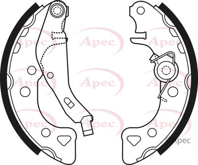 Brake Shoe Set APEC SHU663