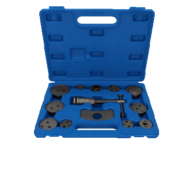 Brilliant Tools BT701000 Sada univerzálního nastavovacího nářadí pro píst brzdy, 13-dílná