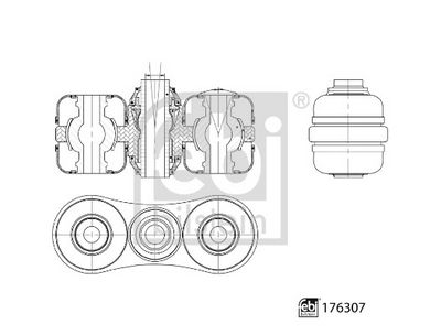 LENKER RADAUFHäNGUNG FEBI BILSTEIN 176307 1