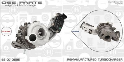Turbo, Plniace dúchadlo OES PARTS ES-07-0695