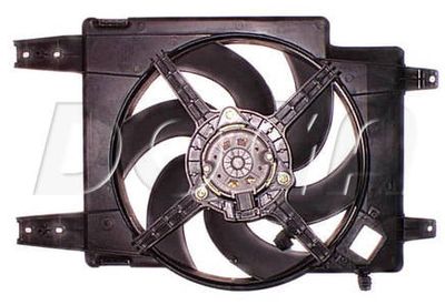 DOGA ELA023 Вентилятор системы охлаждения двигателя  для ALFA ROMEO 166 (Альфа-ромео 166)
