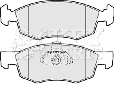Комплект тормозных колодок, дисковый тормоз KEY PARTS KBP1886 для FIAT DOBLO