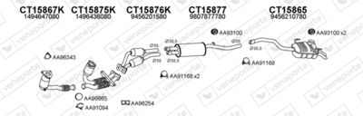 SISTEM DE ESAPAMENT VENEPORTE 250510