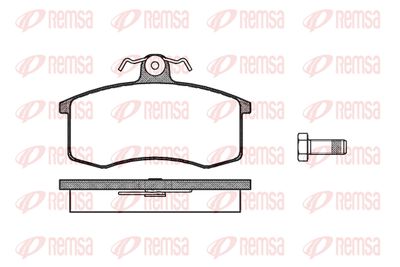 Комплект тормозных колодок, дисковый тормоз KAWE 0221 00 для LADA 111