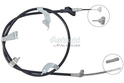 Тросик, cтояночный тормоз ASHUKI by Palidium ASH3-1192 для SUZUKI SWIFT