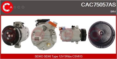 COMPRESOR CLIMATIZARE CASCO CAC75057AS