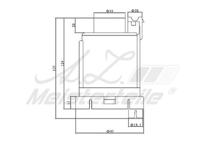 горивен филтър A.Z. Meisterteile AZMT-41-020-1404