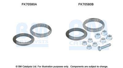 Монтажен комплект, изпускателна тръба BM Catalysts FK70580