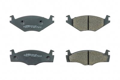 комплект спирачно феродо, дискови спирачки AISIN BPVW-1036