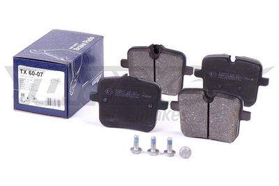 Sada brzdových destiček, kotoučová brzda TOMEX TX 60-07