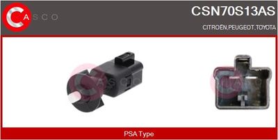 COMUTATOR LUMINI FRANA CASCO CSN70S13AS