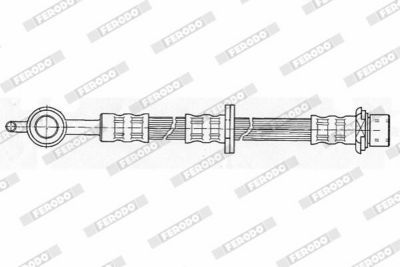 BREMSSCHLAUCH FERODO FHY2216 1