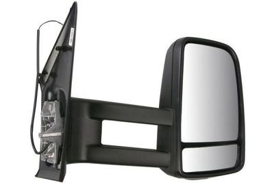 Zijspiegel Rechts (handmatig, in reliëf, medium, met indicator) past: MERCEDES SPRINTER 907/910/eSprinter 06.18-