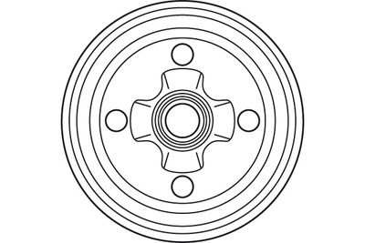 BREMSTROMMEL TRW DB4195B 1