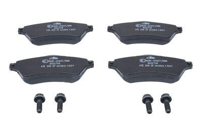 Remblokken set Voor (met remklauw geleidingsbouten), past: LAND ROVER FREELANDER I 1.8/2.0D/2.5 02.98-10.06