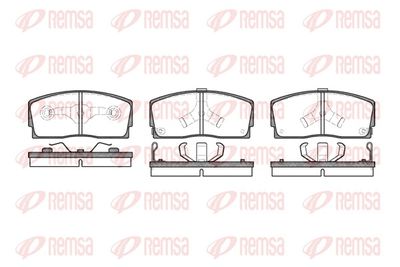 Brake Pad Set, disc brake 0254.02