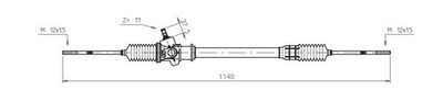 Рулевой механизм GENERAL RICAMBI FI4041 для FIAT 131