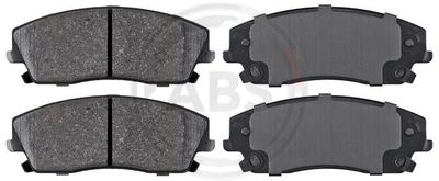 Zestaw klocków hamulcowych, hamulce tarczowe A.B.S. 37609