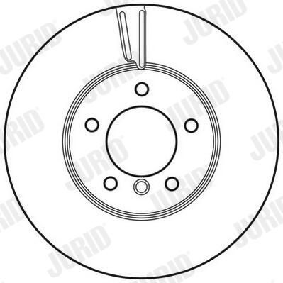 BREMSSCHEIBE JURID 562618JC 2