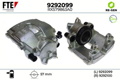спирачен апарат FTE 9292099
