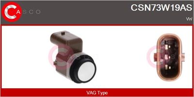 SENSOR AJUTOR PARCARE CASCO CSN73W19AS