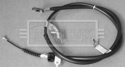 Тросик, cтояночный тормоз BORG & BECK BKB3338 для TOYOTA URBAN CRUISER