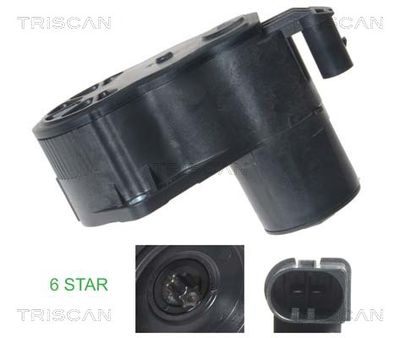Stavitelný element, ruční brzda brzdové obložení TRISCAN 8170 208045