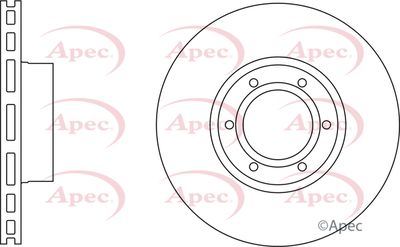 Brake Disc APEC DSK807