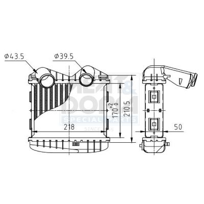 INTERCOOLER COMPRESOR