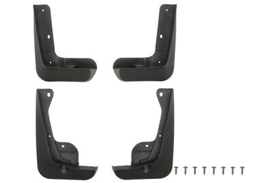 Spatlap Achter/Voor Links/Rechts (set 4 stuks.) past: VW T-CROSS 11.18-12.23
