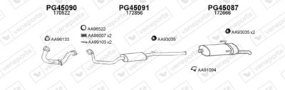 ABGASANLAGE VENEPORTE 450341