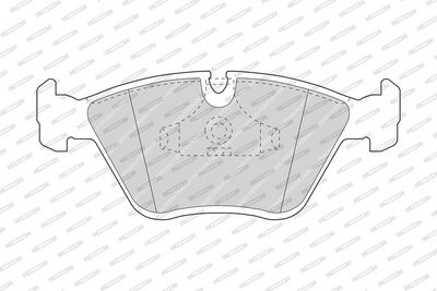 BREMSBELAGSATZ SCHEIBENBREMSE FERODO FDB779 1
