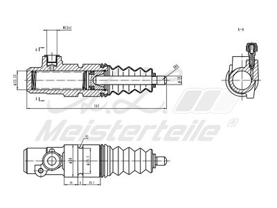 хидравлична помпа, активатор съединител A.Z. Meisterteile AZMT-47-031-1046