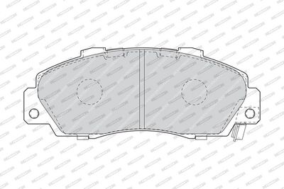 SET PLACUTE FRANA FRANA DISC FERODO FDB1505 1