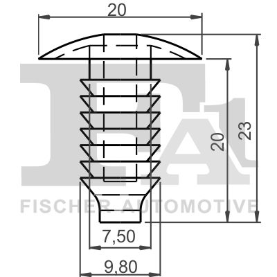 CLIPS ACOPERIRE DECORATIVA SI PROTECTIE FA1 11100055 1